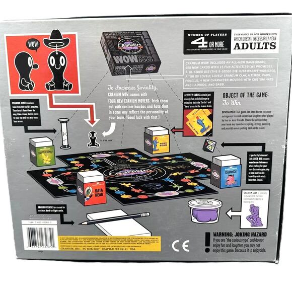 Hasbro Cranium WOW You're Good Adult Board Game Vintage - Picture 3 of 8
